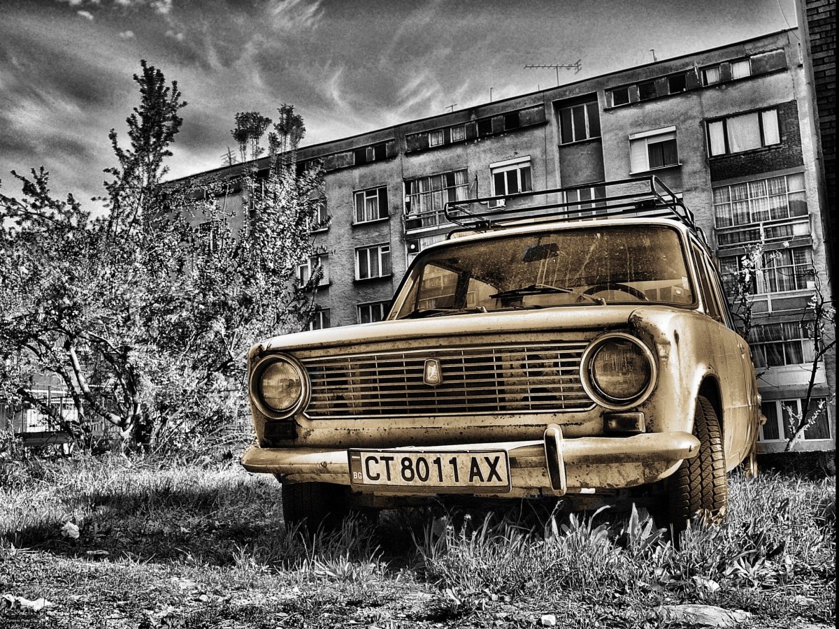 Советские настенные обои