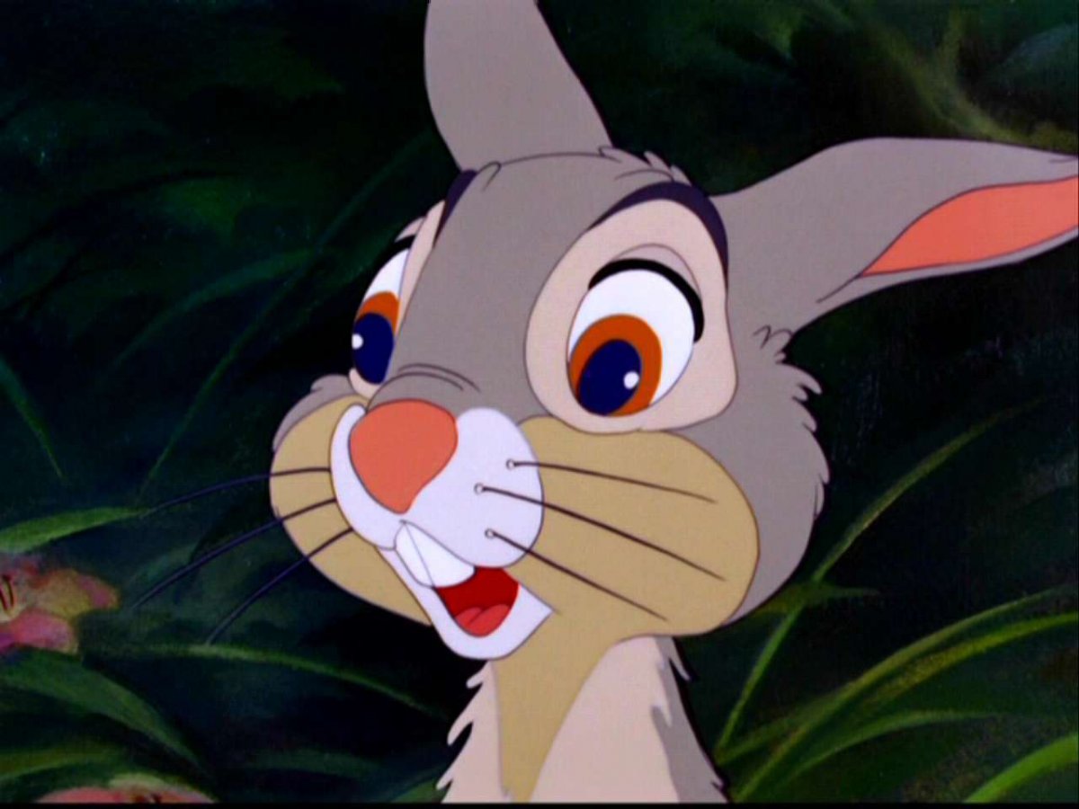 Дисней зайчик из Бэмби