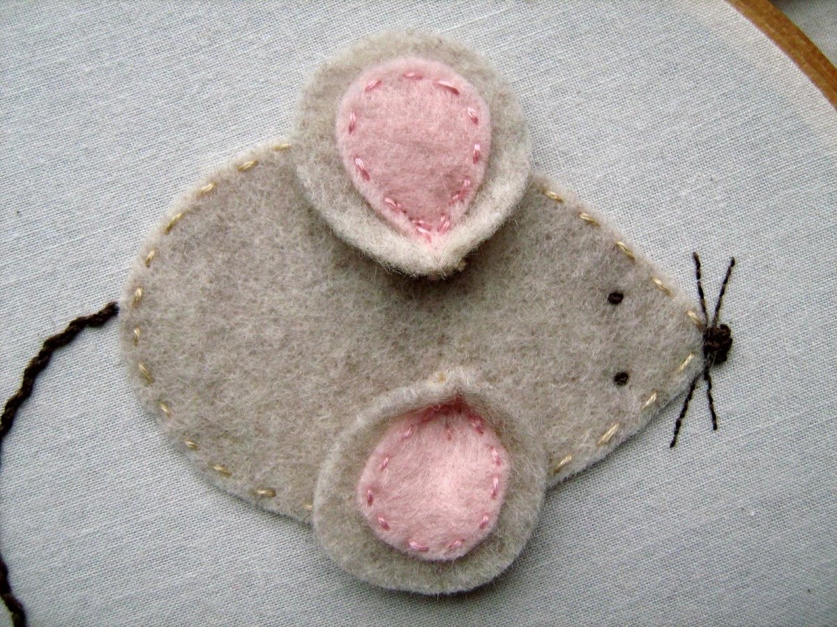 Игрушки из фетра