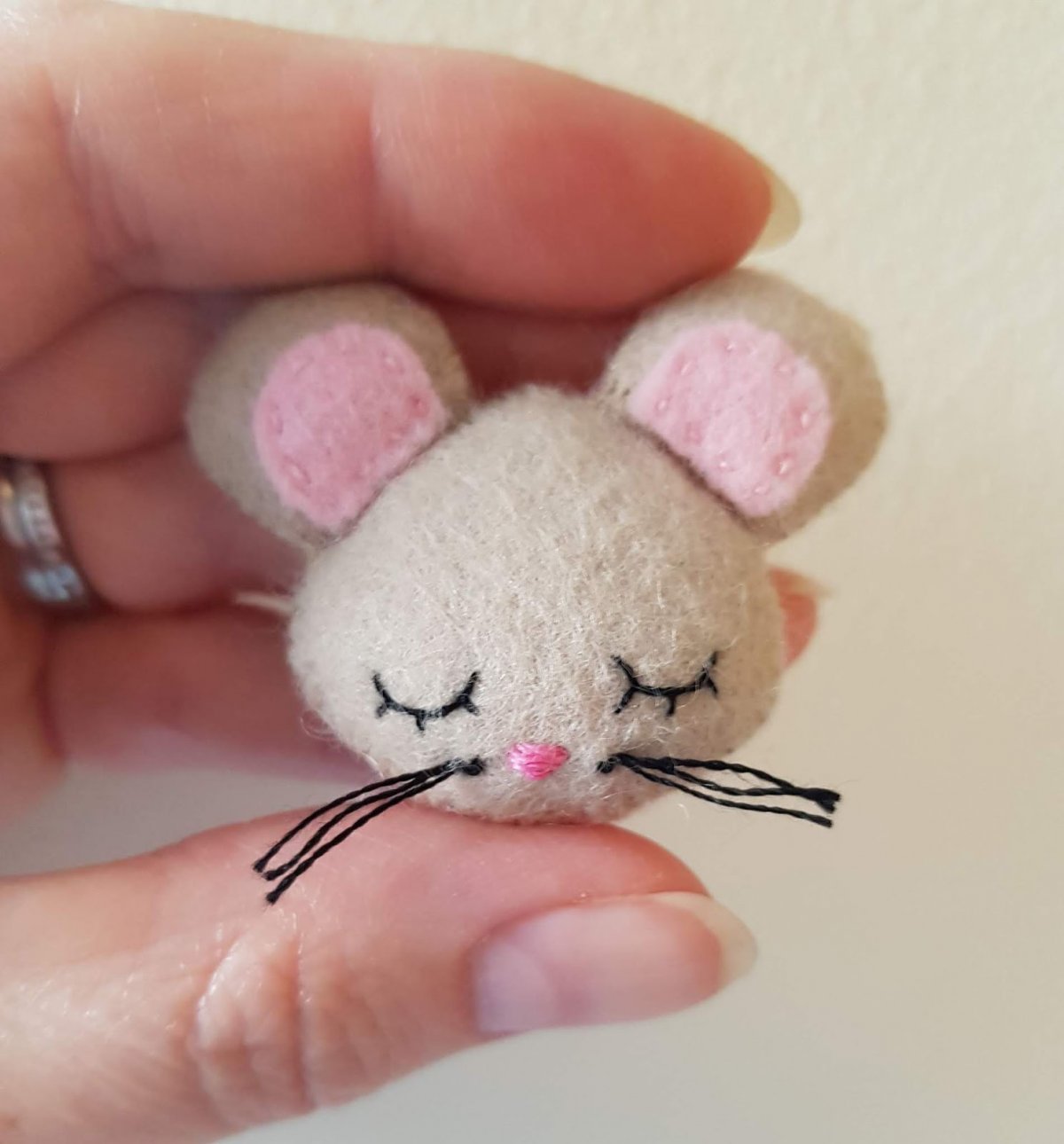 Крыса из фетра