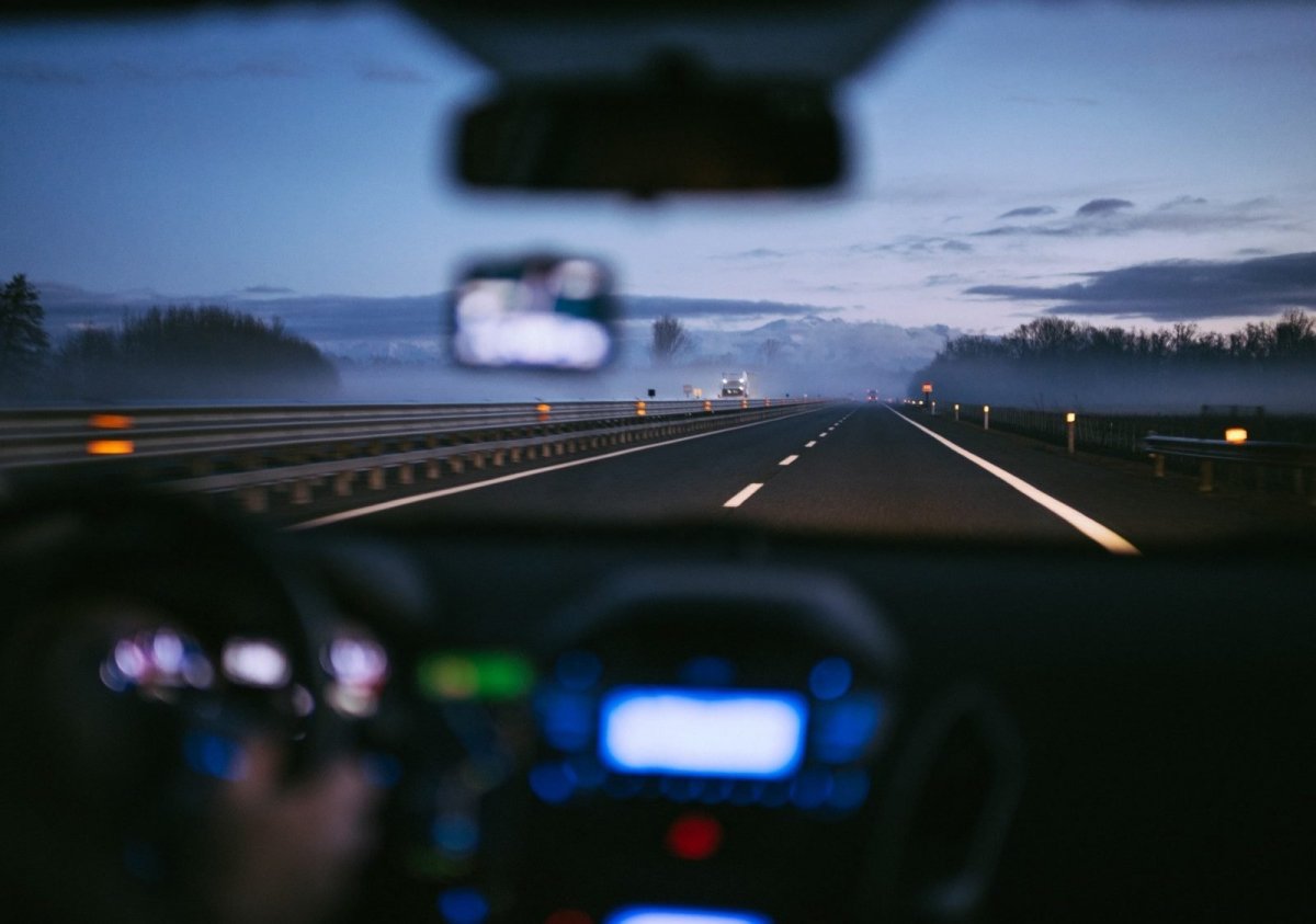 Ночные дороги Москвы