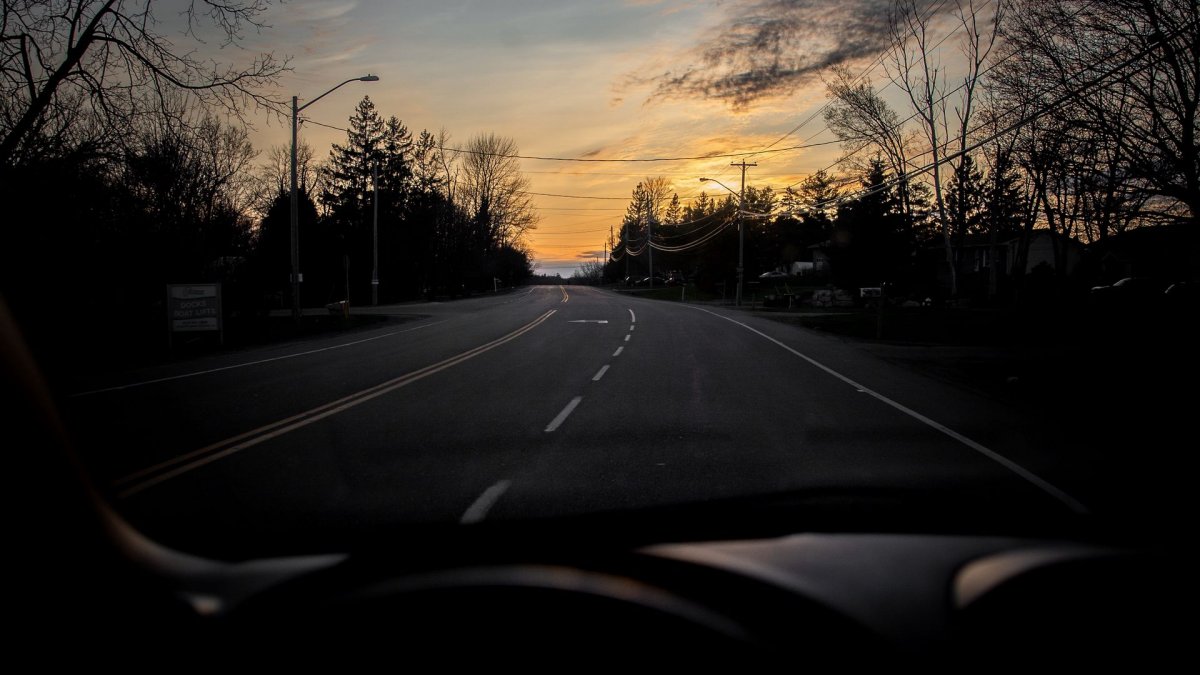 ВАЗ 2114 ночное трасса