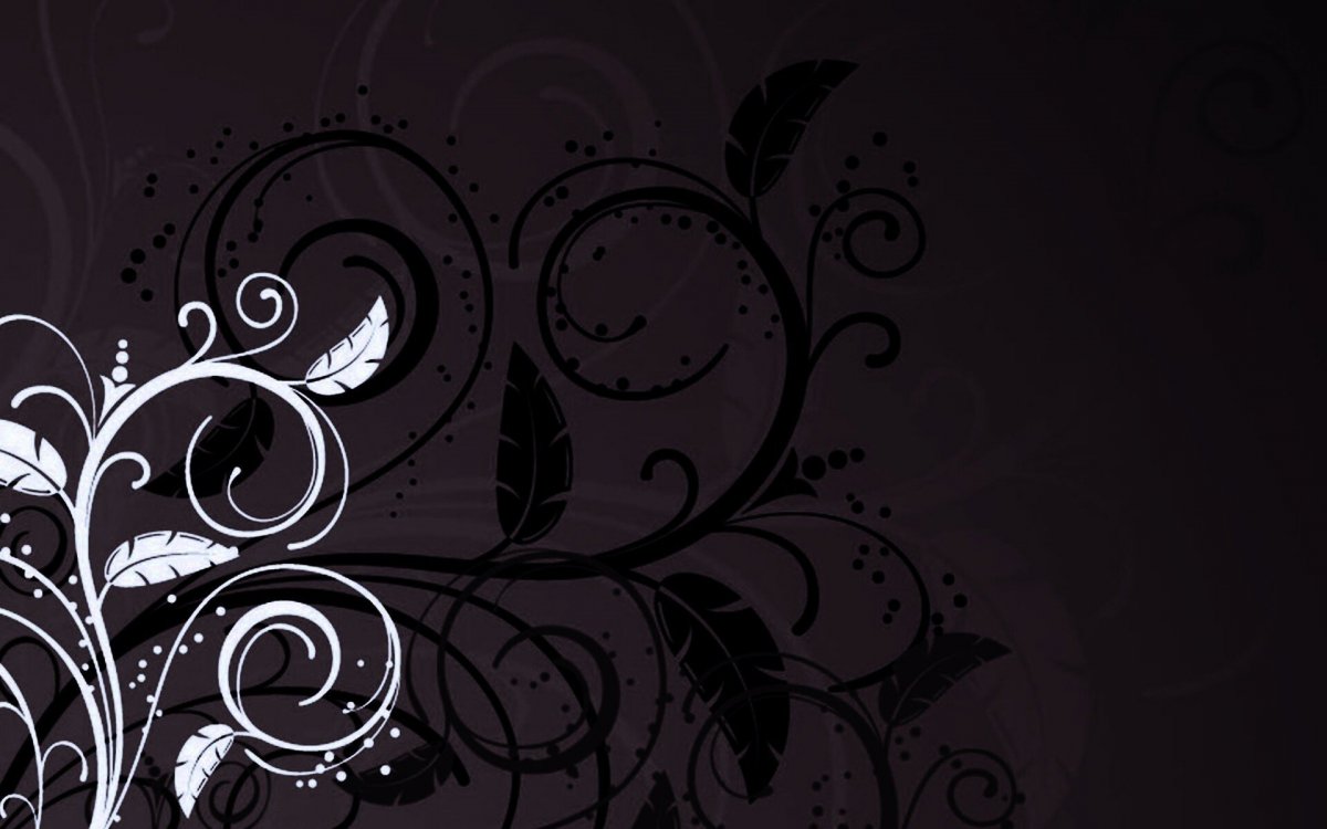 Красивый черно белый фон