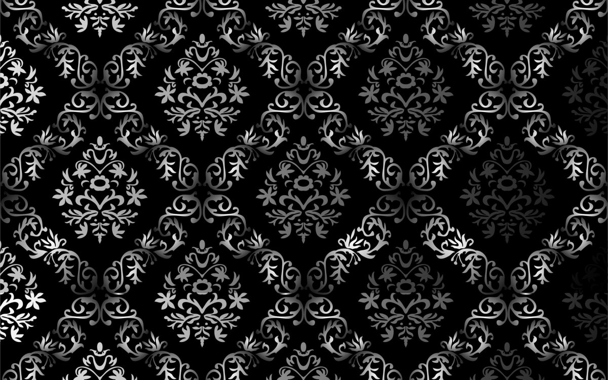 Черные узоры