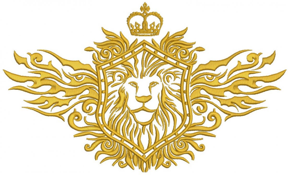 Грива Льва силуэт