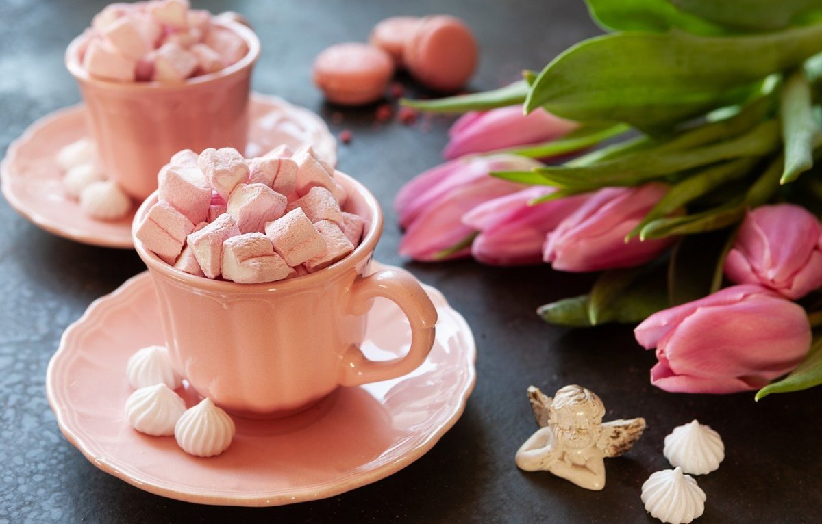 Зефир на тарелке