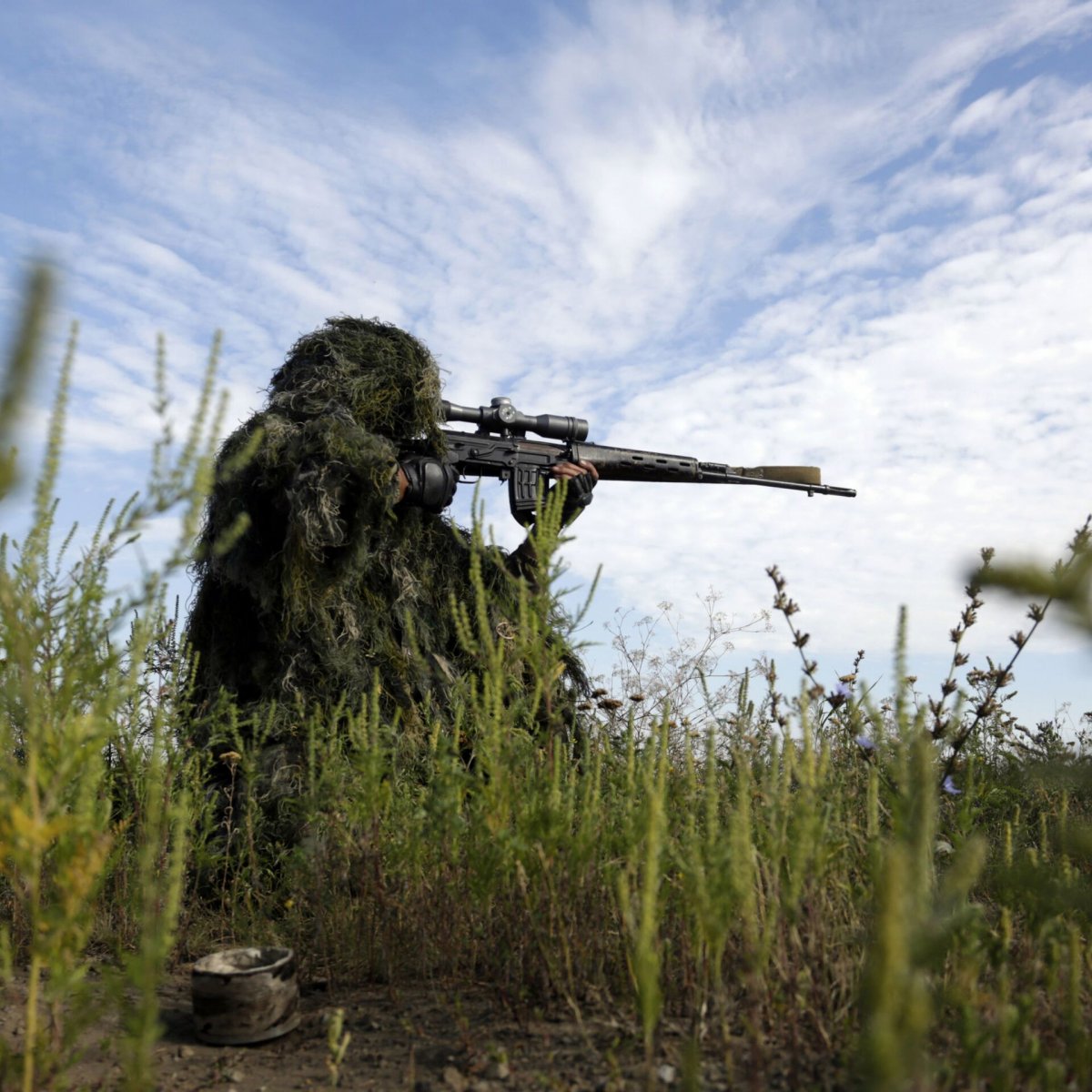 Снайперша Елена Белозерская