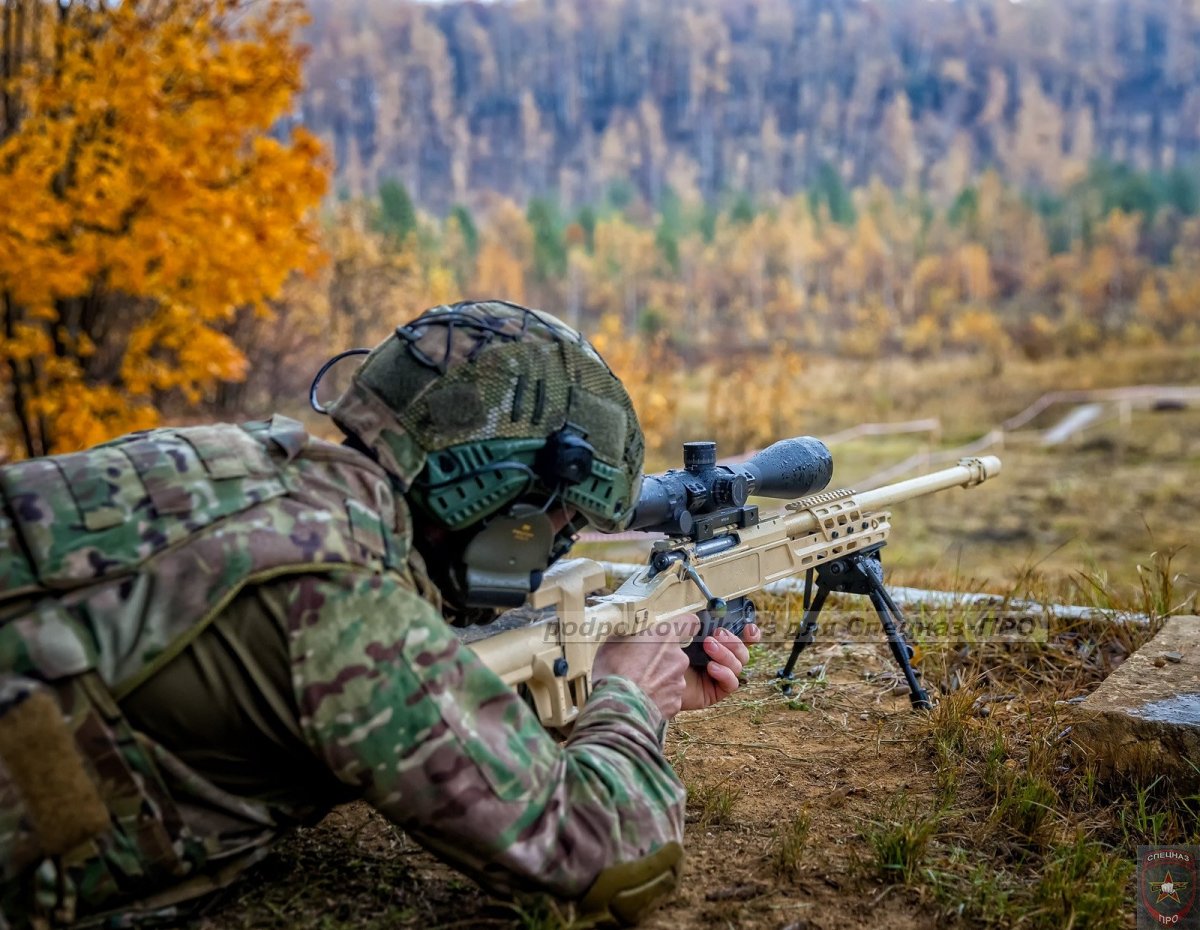 Снайпер ССО С СВД