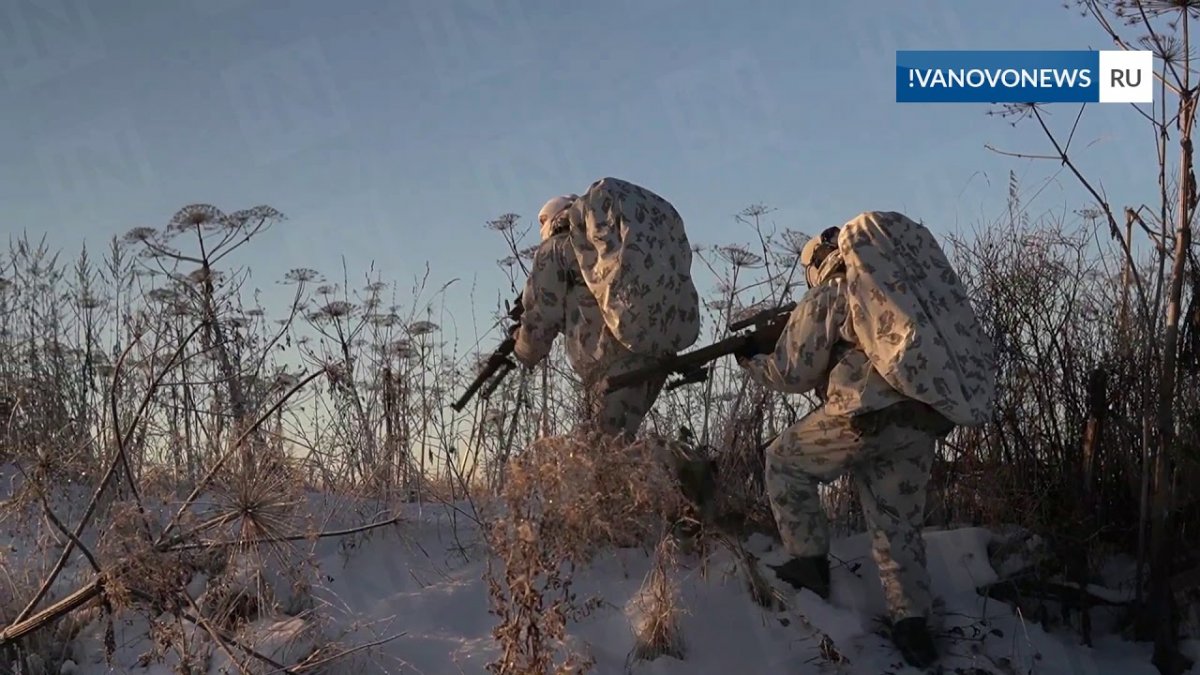 Змей снайпер на Украине