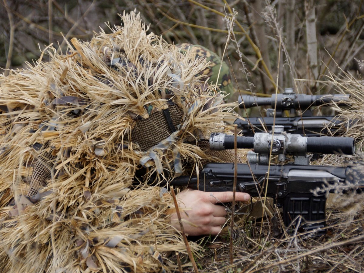 Украинский снайпер Елена Белозерская