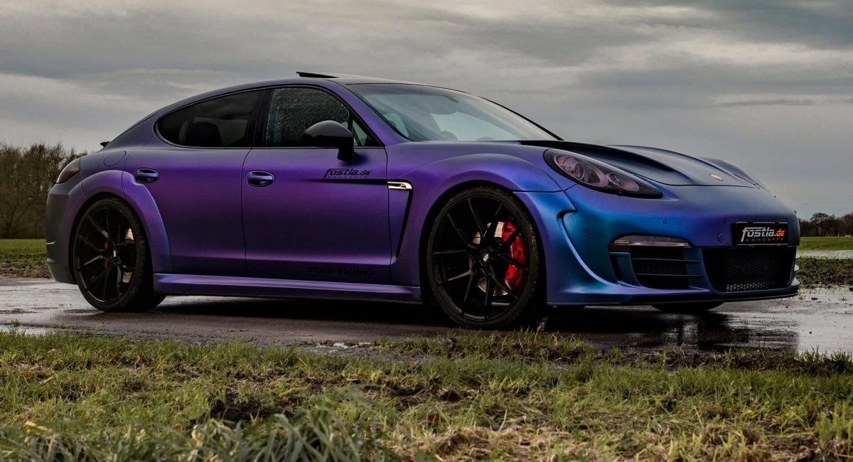 Порше Панамера хамелеон