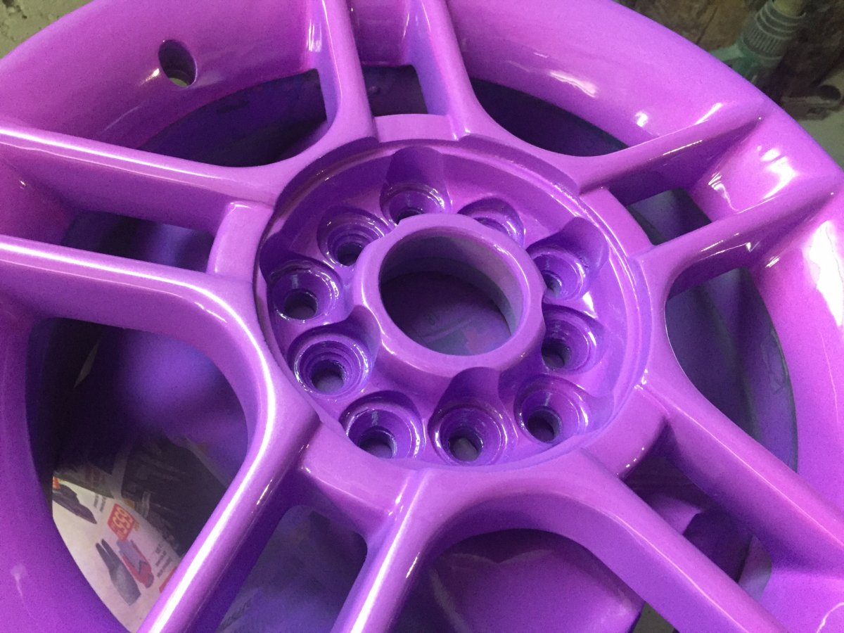 Фиолетовые диски