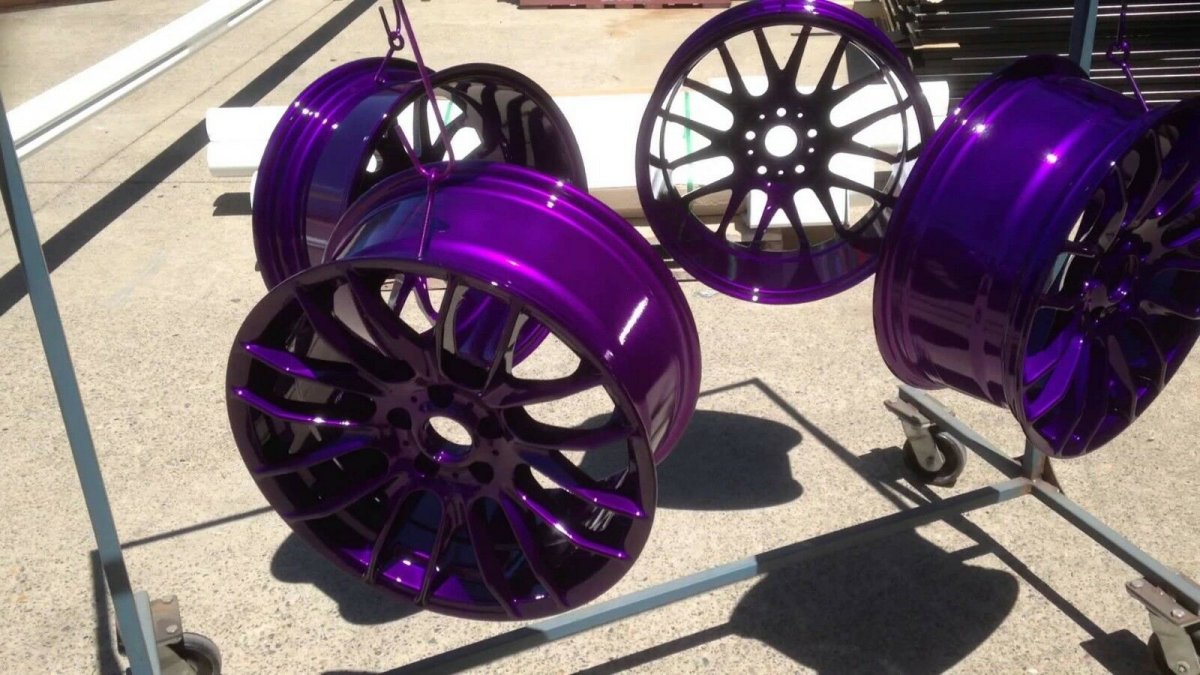 Фиолетовые диски