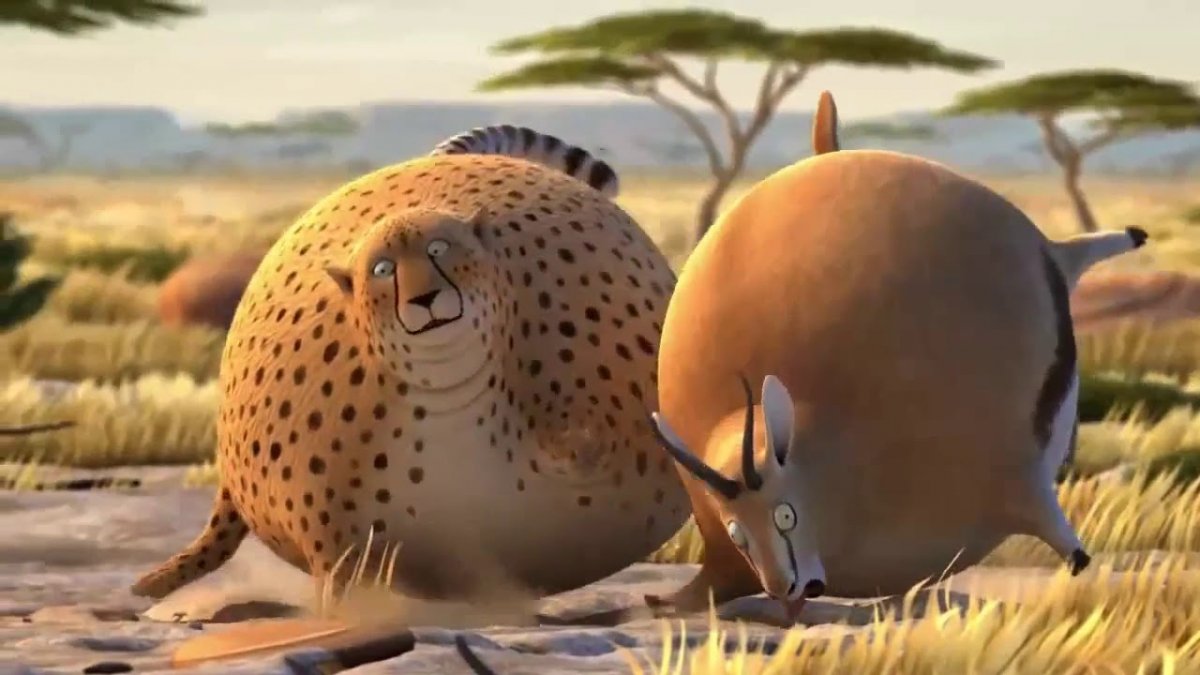 Круглое сафари мультфильм 2012