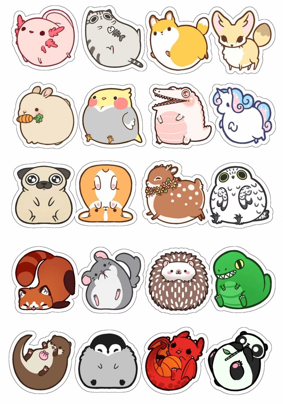 Векторные зверюшки