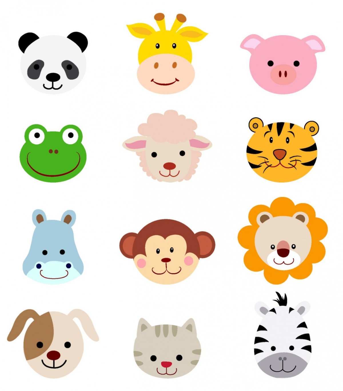 Круглые звери мультфильм