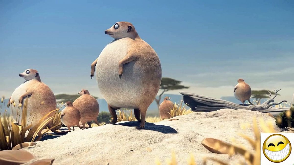 Веселые животные вектор