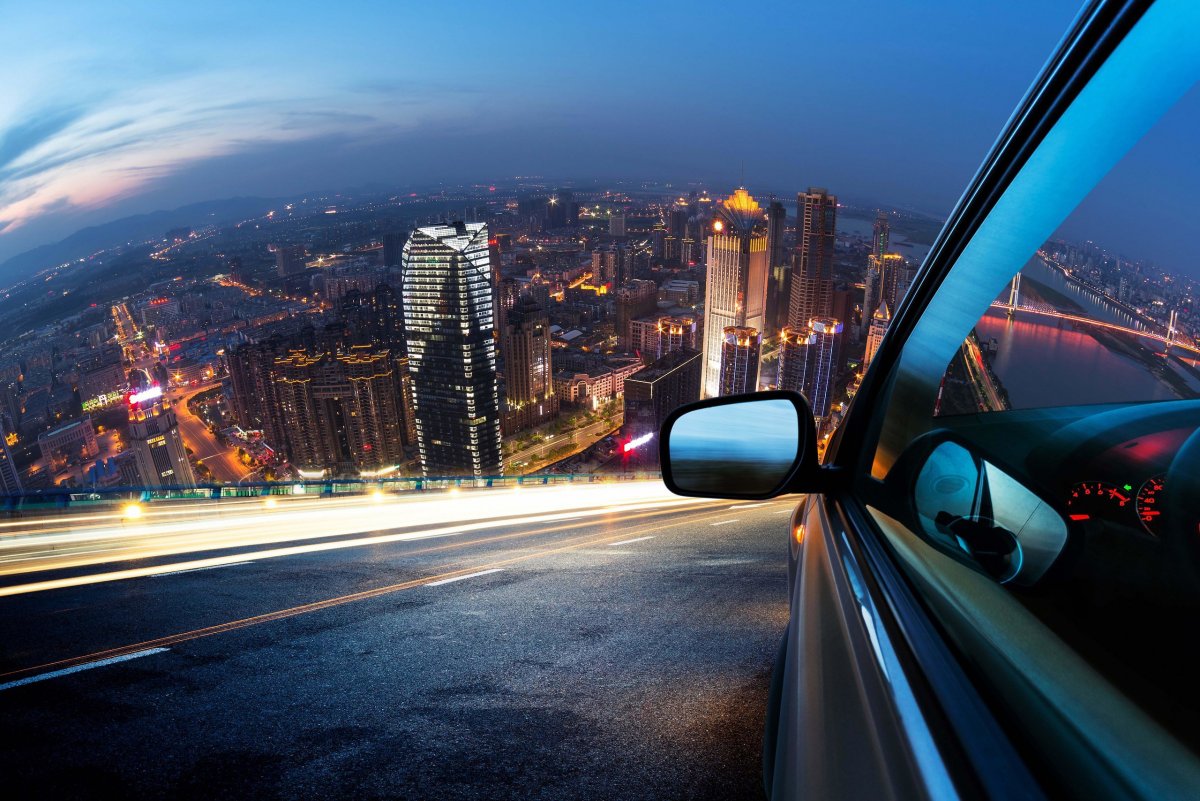 Вид из машины