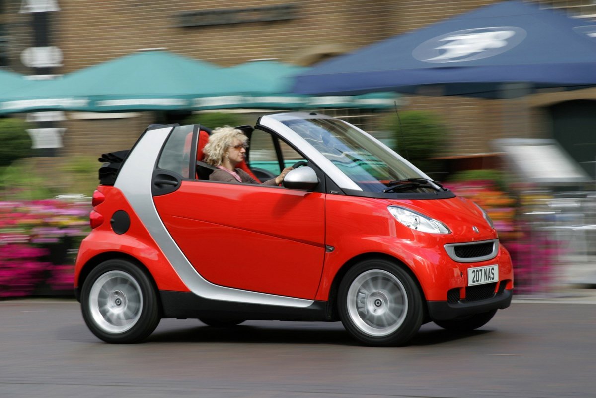 Маленькая двухместная машина