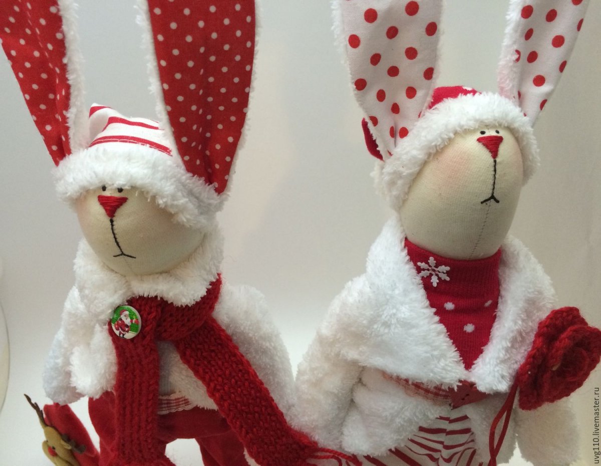 Новогодний Зайка своими руками