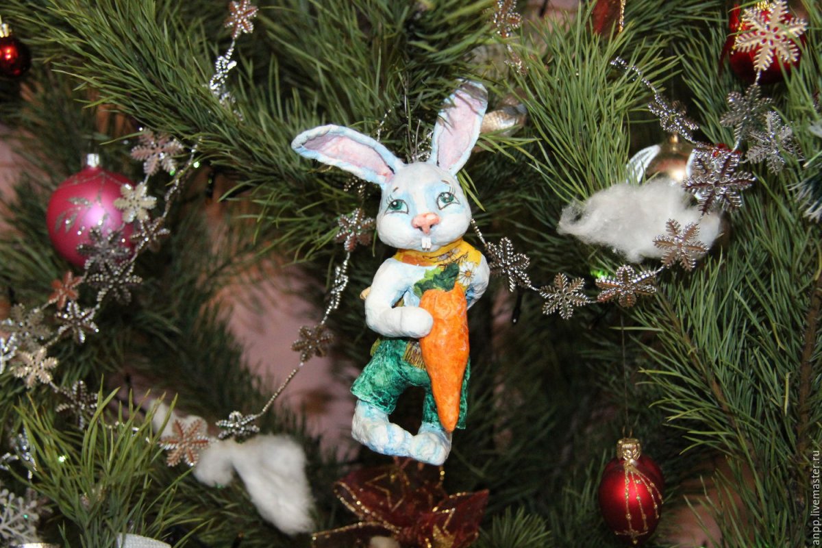 Поделка зайца в детском саду