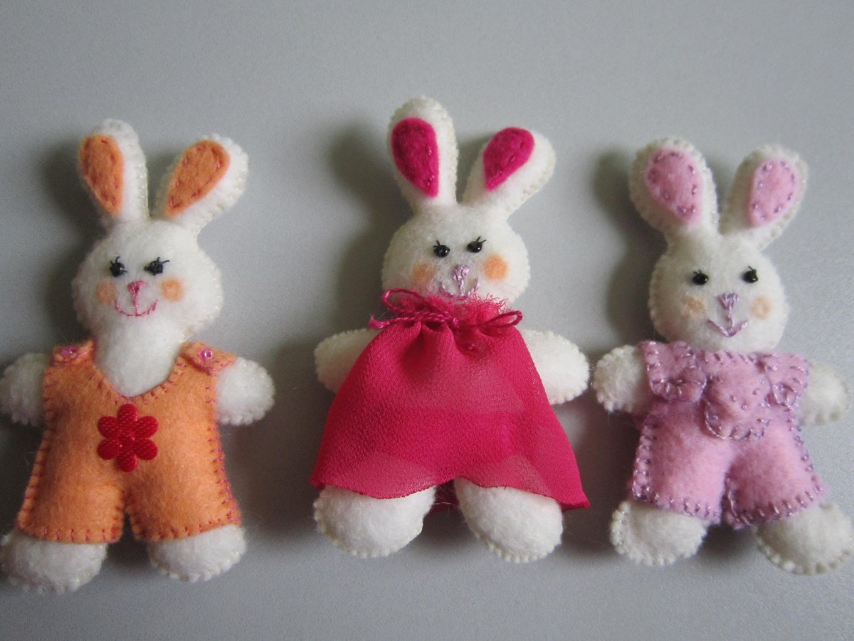 Новогодний заяц своими руками