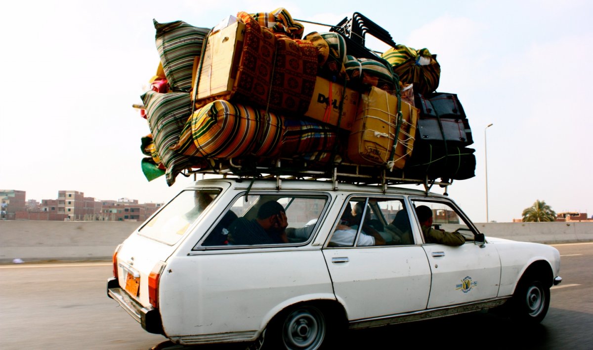 Перегруз из машины в машину