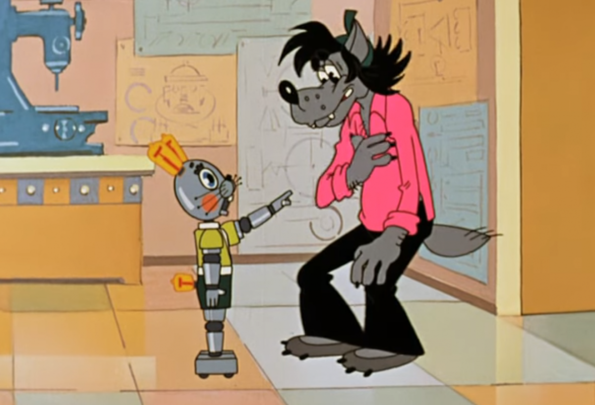 Робо заяц и волк ну погоди