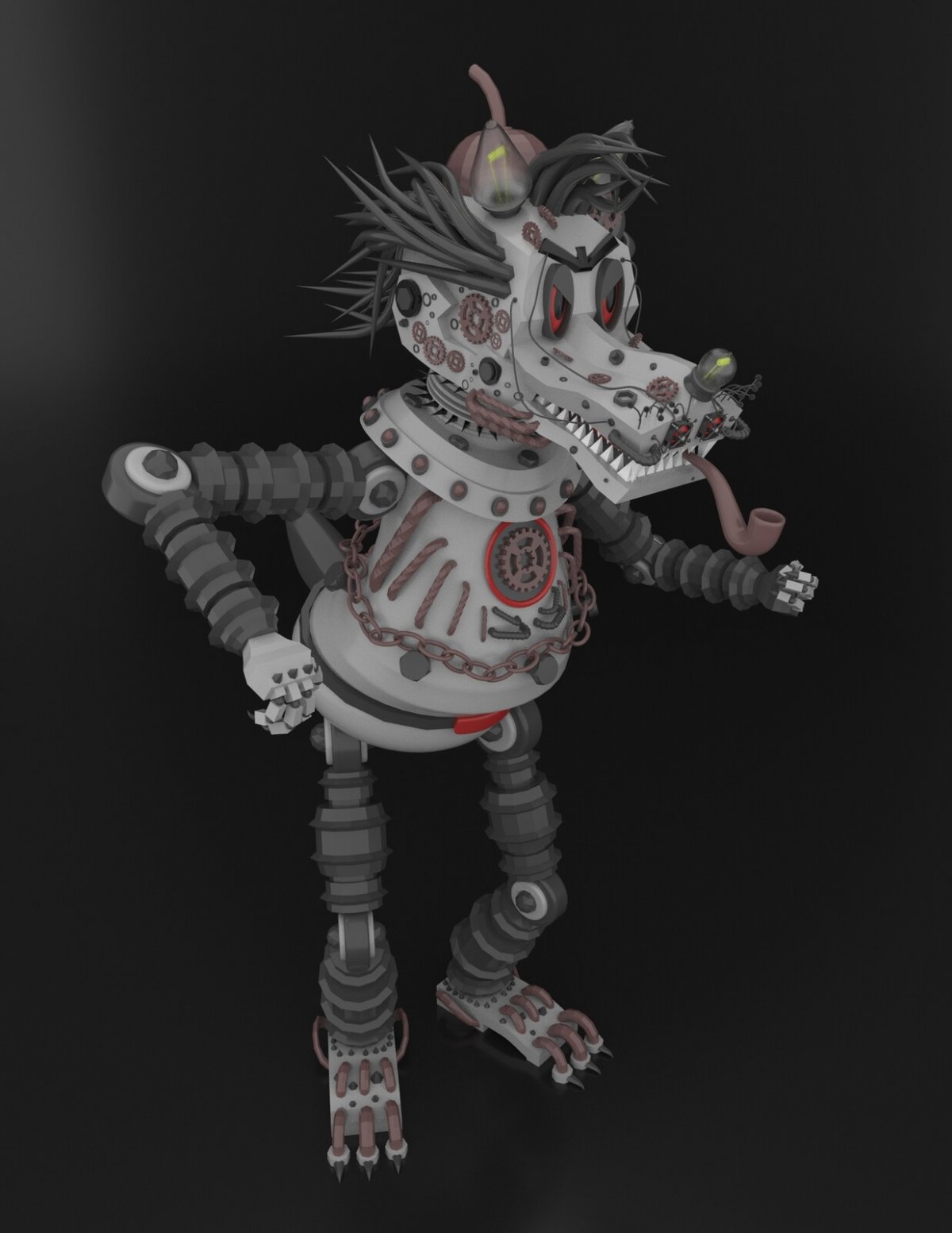 Волк и заяц