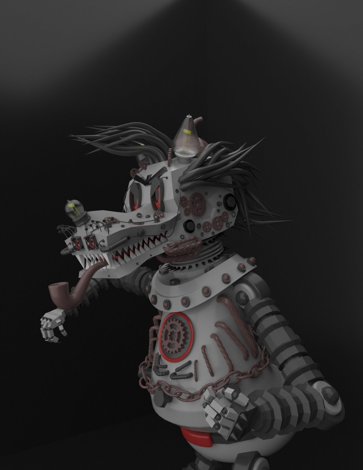 Волк и заяц погоди