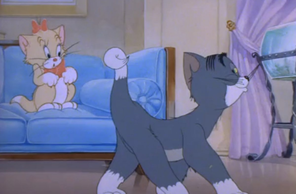 Том и Джерри том влюблен
