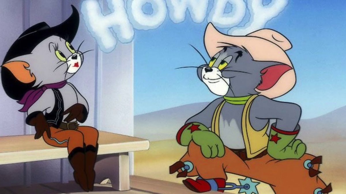 Хитрый кот том