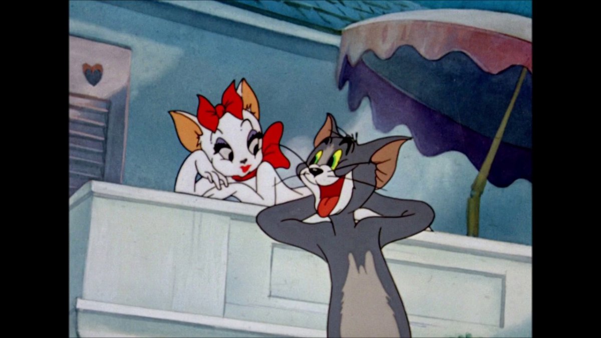 Том и Джерри влюбленный кот