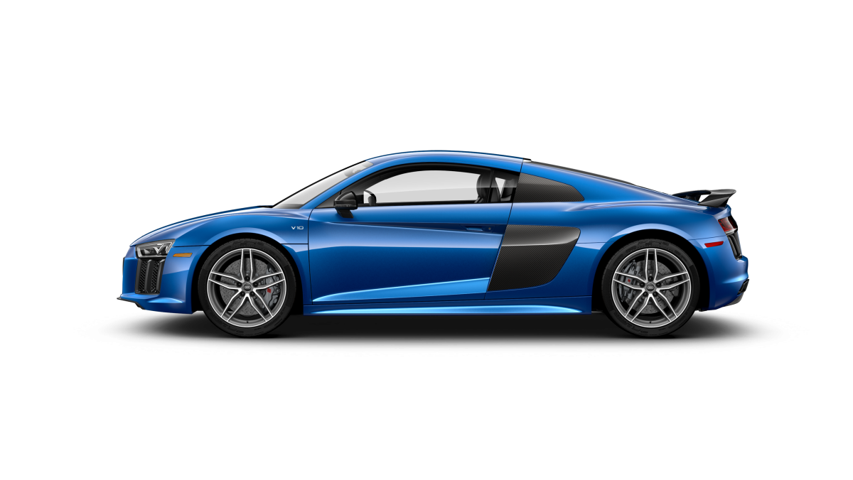 Машина вид с боку на белом фоне