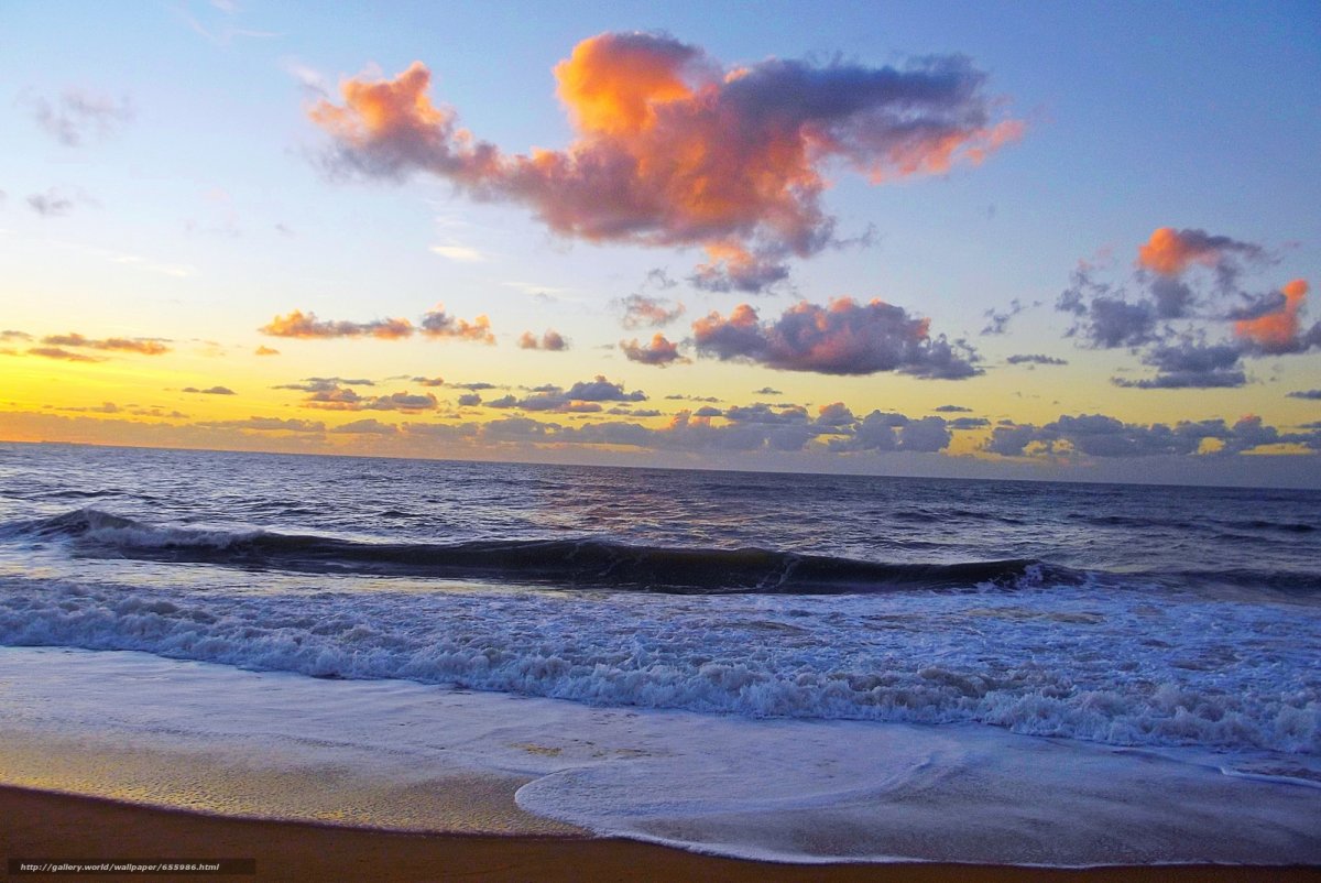 Красивый закат