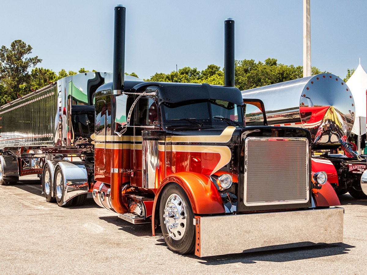 Петербилт car Hauler