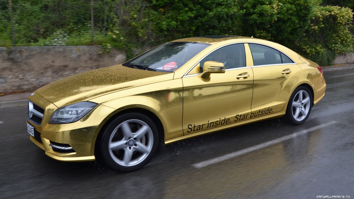 Мерседес 212 золотой