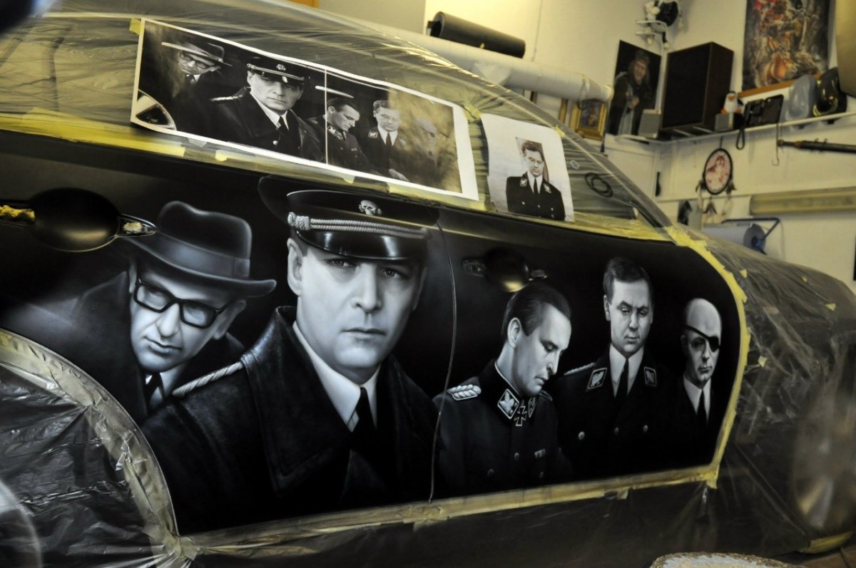 Аэрография Штирлиц