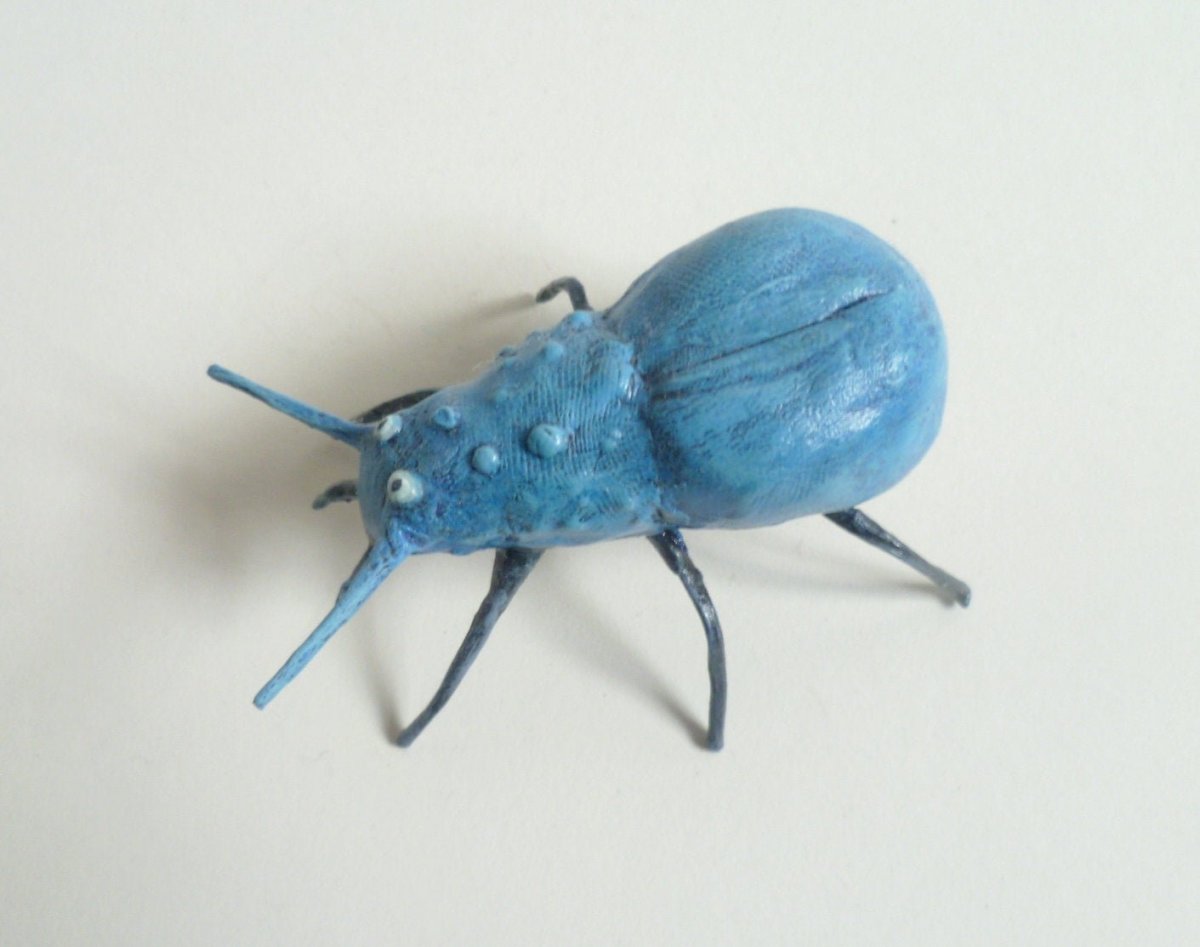 Бронзовик Жук синий