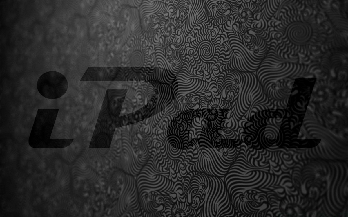 Черные обои для IPAD