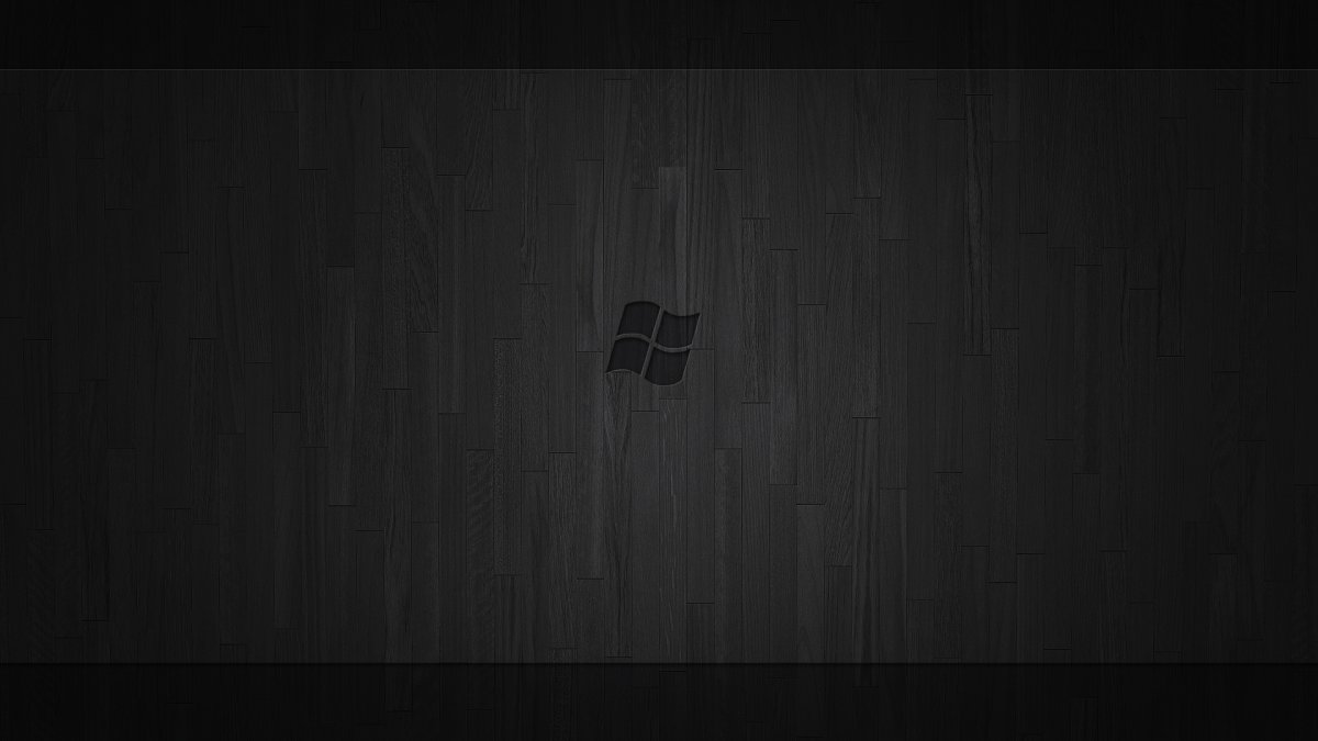 Черные обои для Айпада