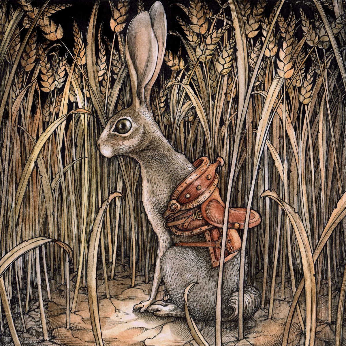 Земляной кролик арт