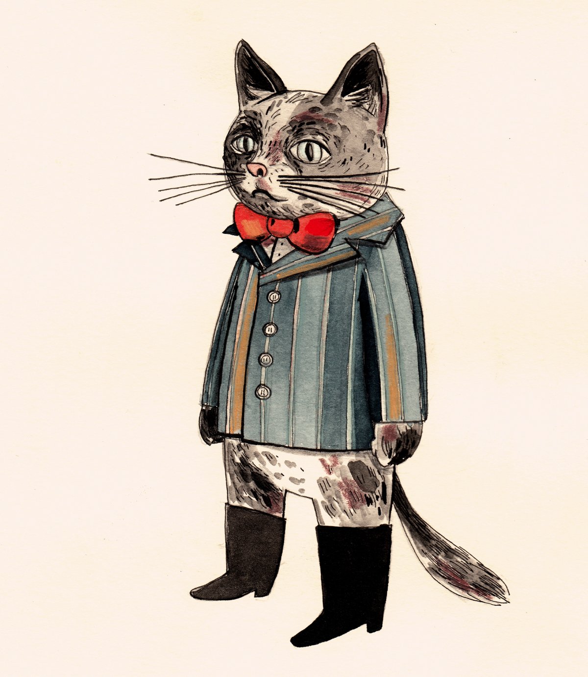 Аниме Чеширский кот Борис