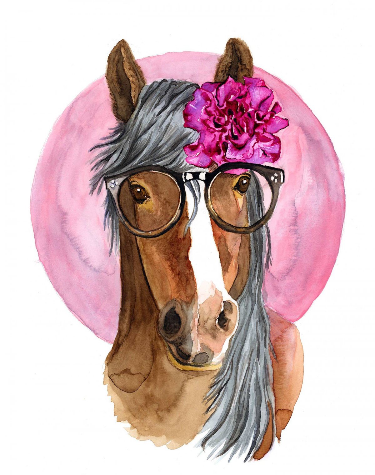 Лошадь в очках
