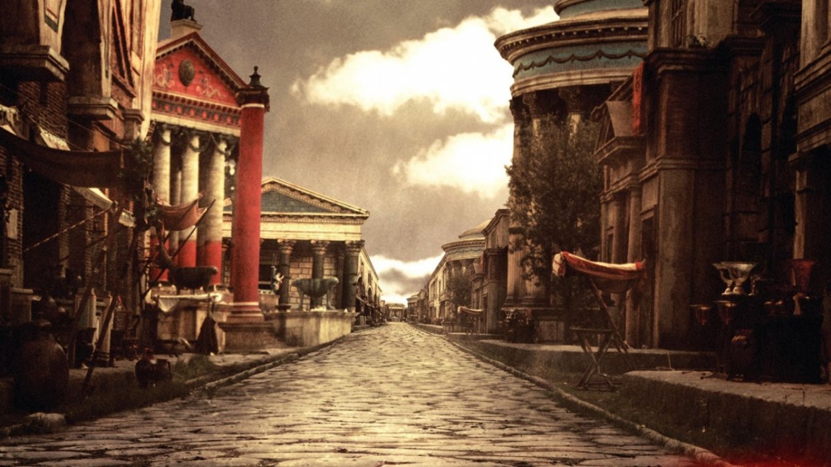 Италия Рим руины