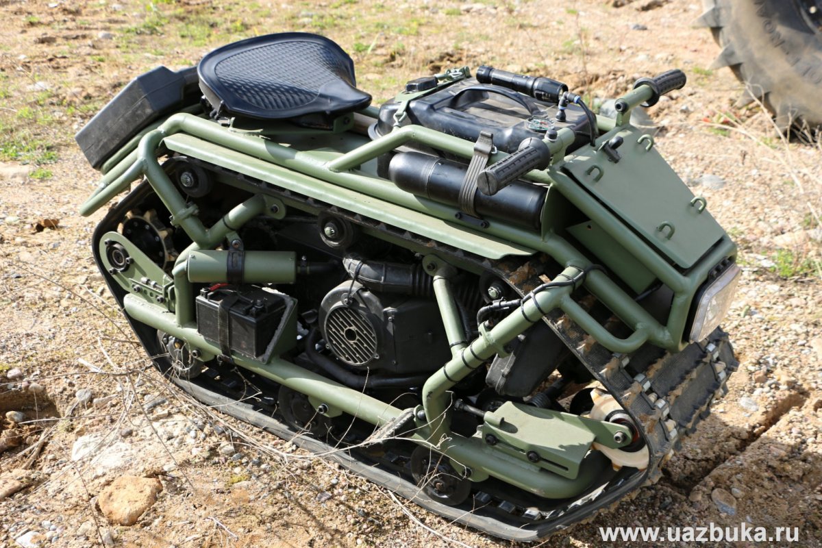 Гусеничный мотоцикл хомяк