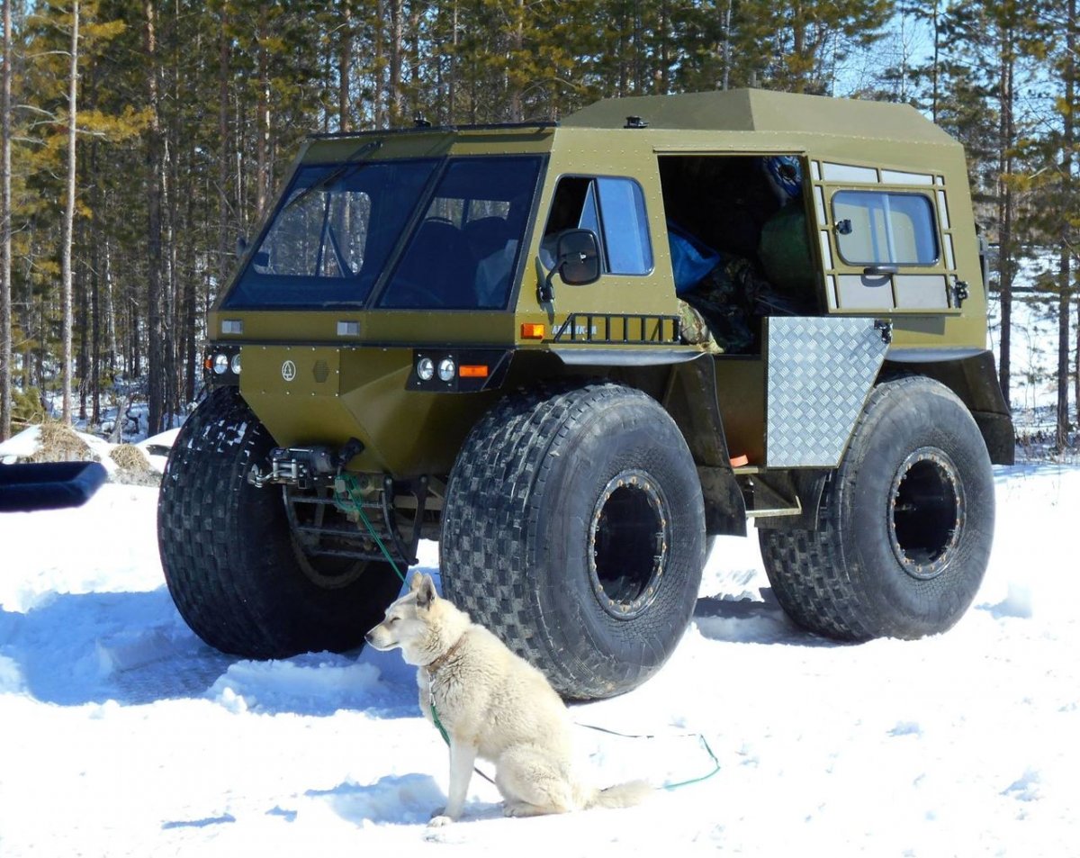 Вездеход "е-БАХЕР" ЧЕЧЕЖИ