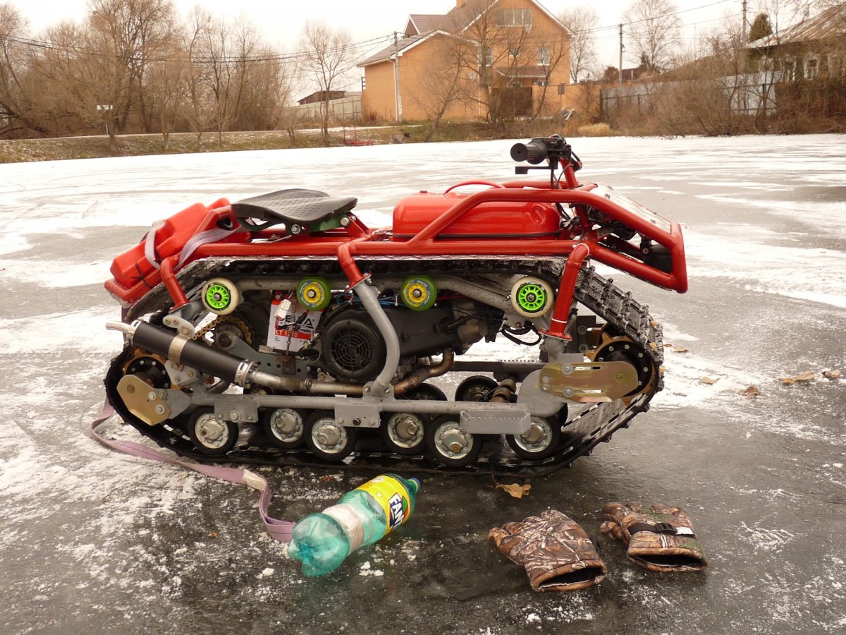 Гусеничный вездеход Быстросъёб