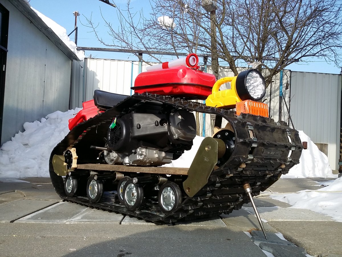 Снегоболотоход ГАЗ-3409 Бобр