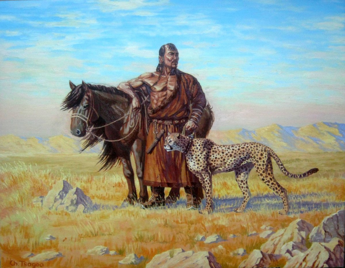 Башкирский богатырь Урал батыр